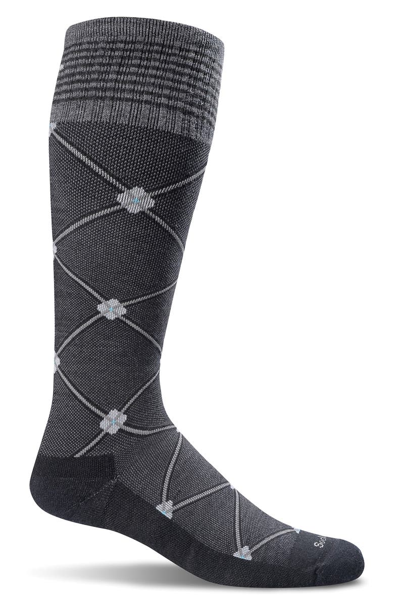 SOCKWELL 'Goodhew - Elevation' Compression Socks, Main, color, Black Multi