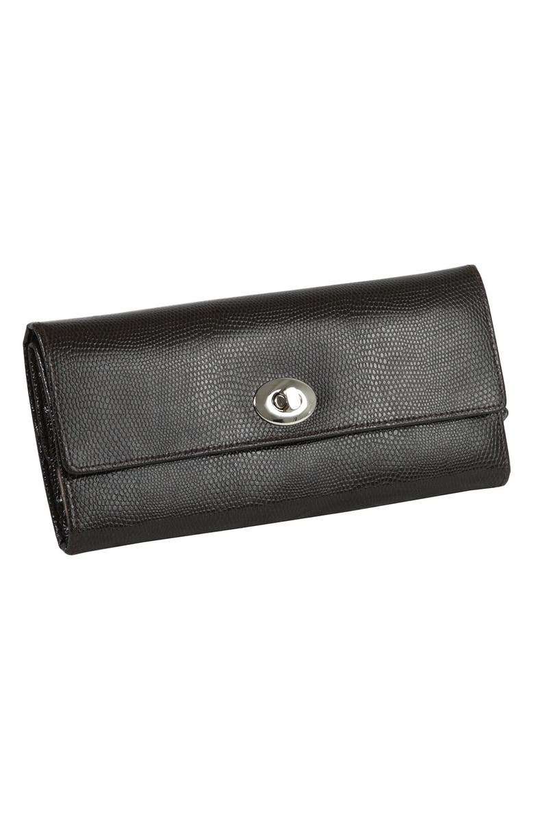 WOLF 'London' Jewelry Roll, Main, color,