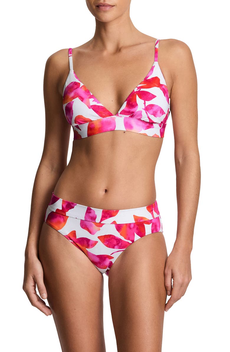 Lauren Ralph Lauren Classic Band Hipster Bikini Bottoms, Alternate, color, Multi