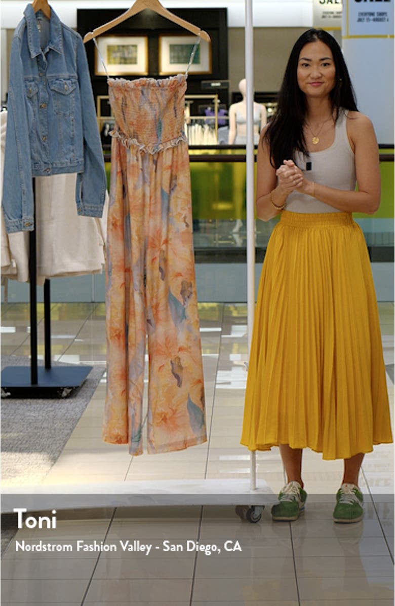 Cammy Strapless Jumpsuit, sales video thumbnail