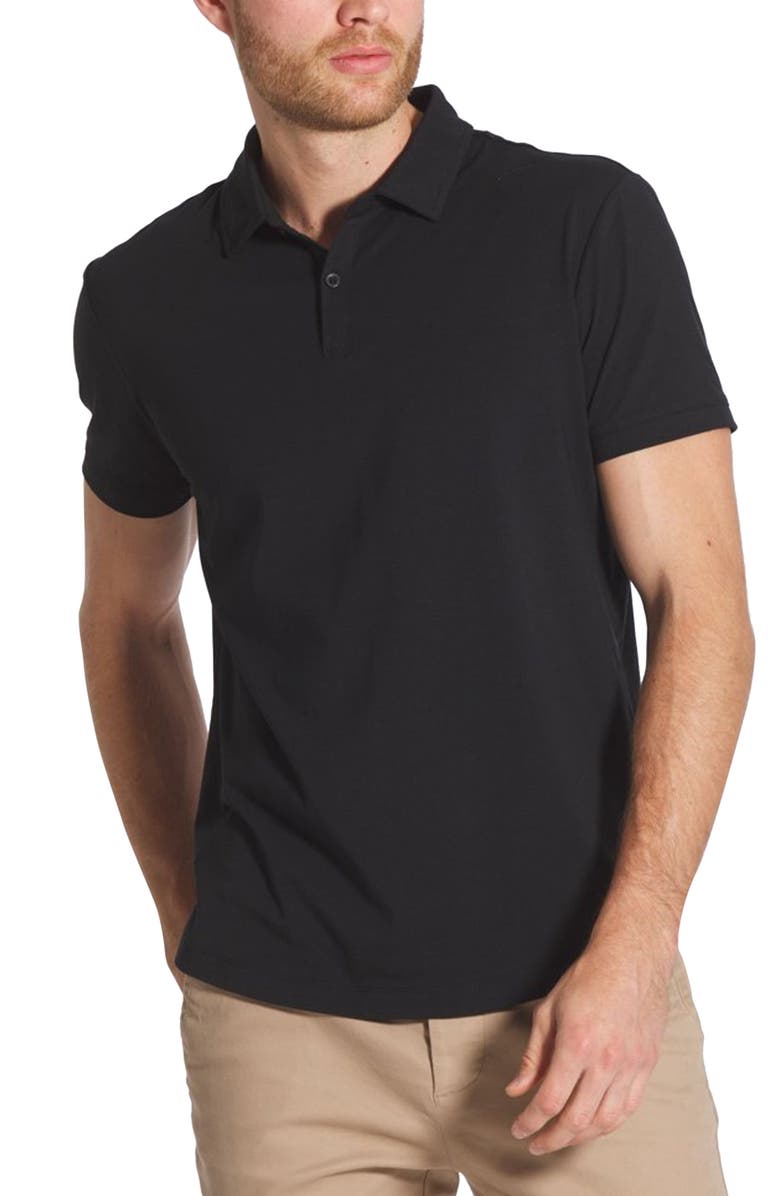 Cuts Trim Fit Cotton Blend Polo, Main, color, 