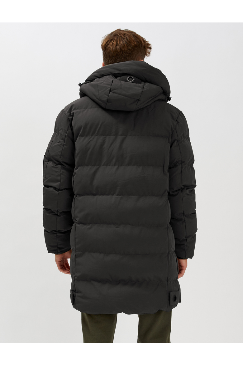 LONG PUFFER, Alternate, color, Black