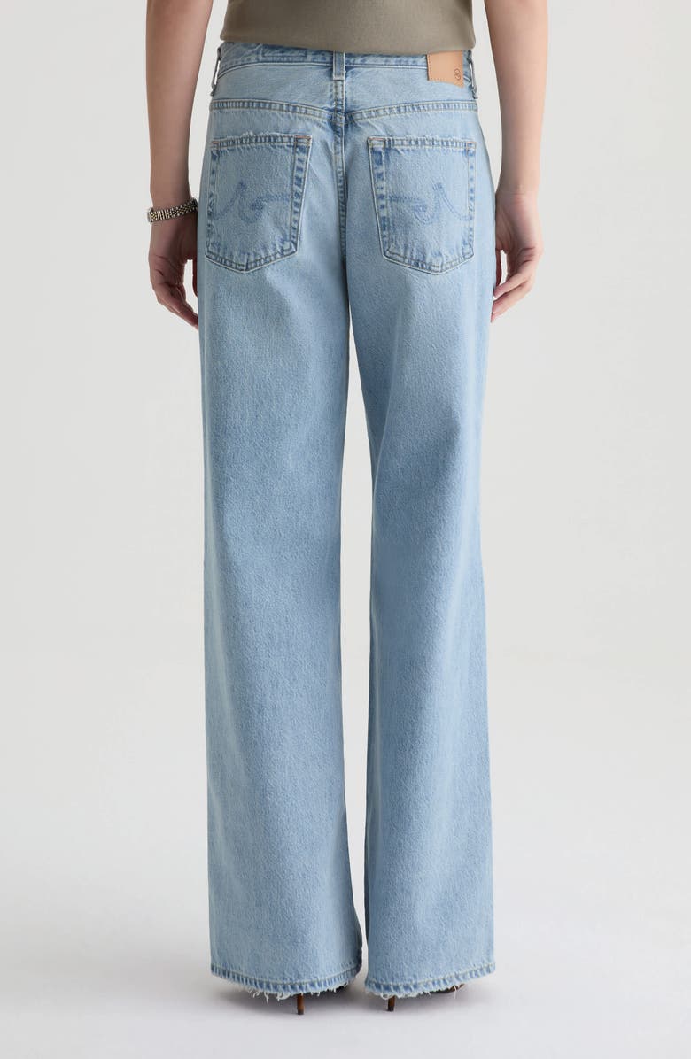 AG Adria Low Rise Baggy Wide Leg Jeans, Alternate, color, Soft Focus