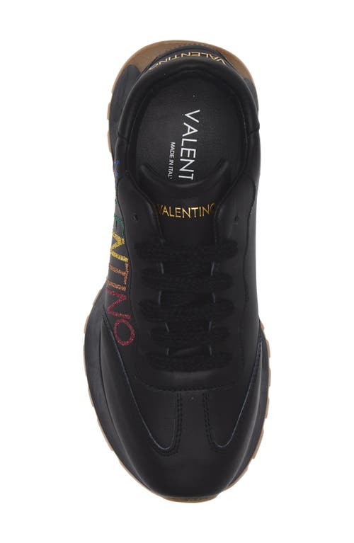 Valentino By Mario Valentino Reginal Sneaker In Black