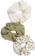 Chelsea28 3-Pack Chiffon Scrunchies