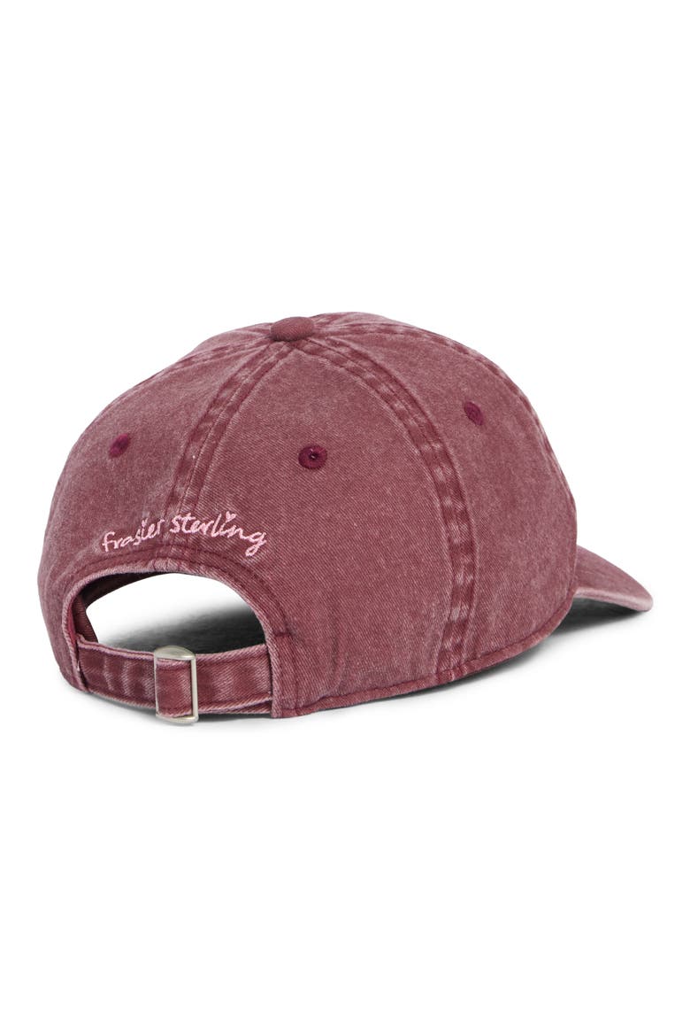 Spicy Embroidered Baseball Cap, Alternate, color, RED