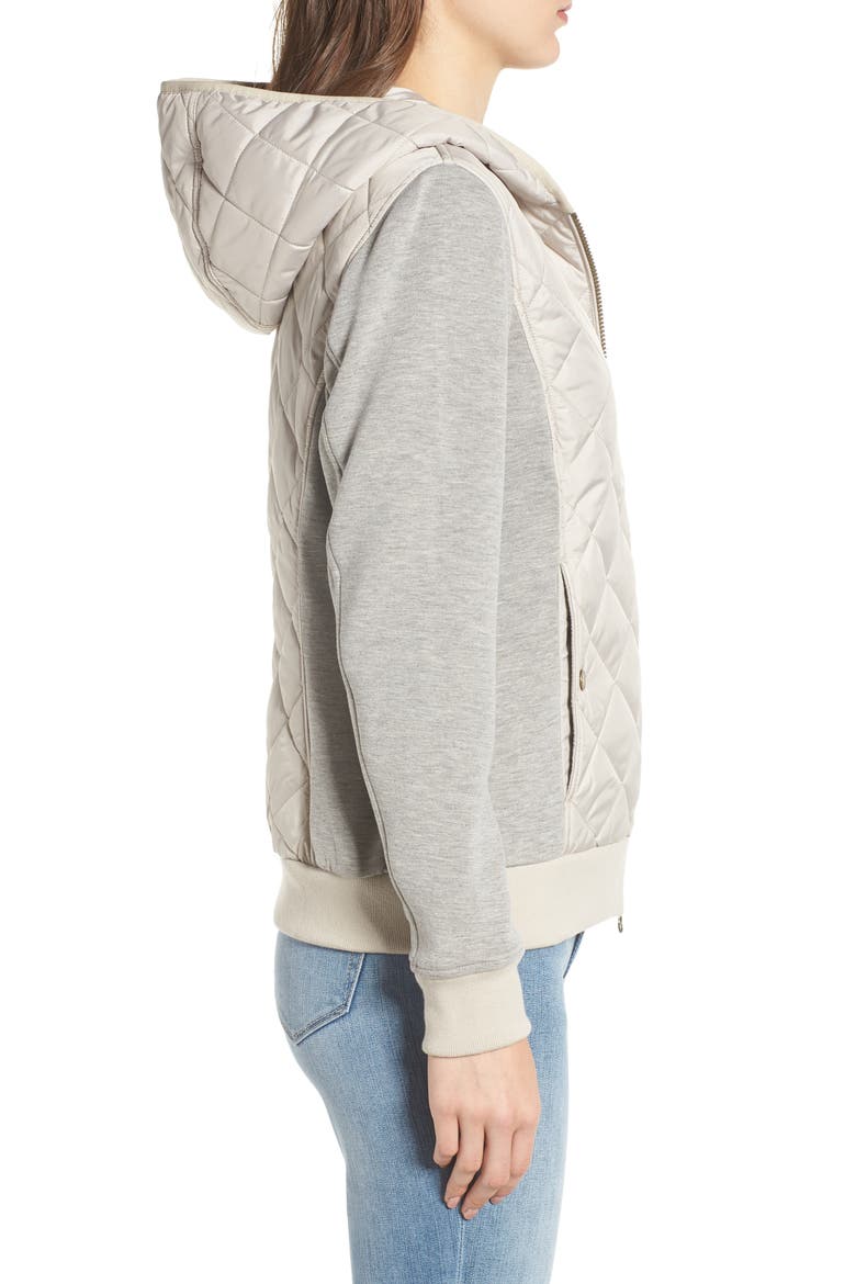 Brimham Hybrid Jacket, Alternate, color, MIST/ GREY