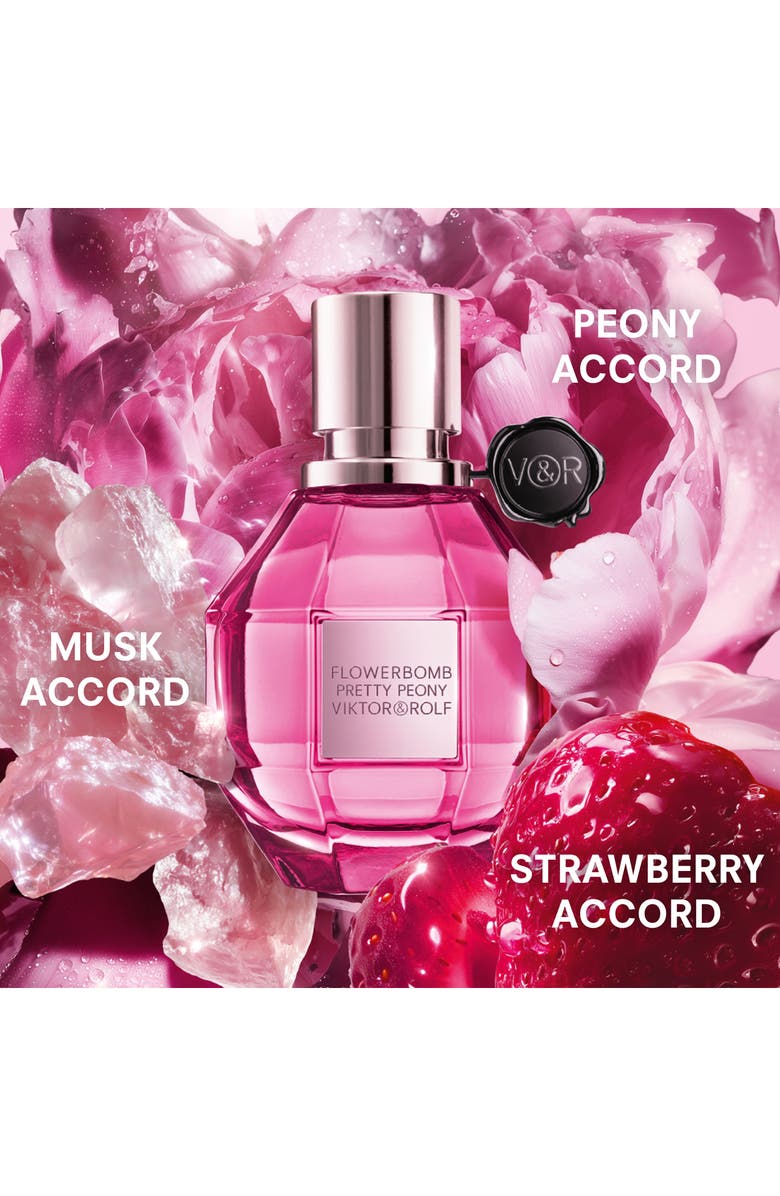 Viktor&Rolf Flowerbomb Pretty Peony Eau de Parfum, Alternate, color, 