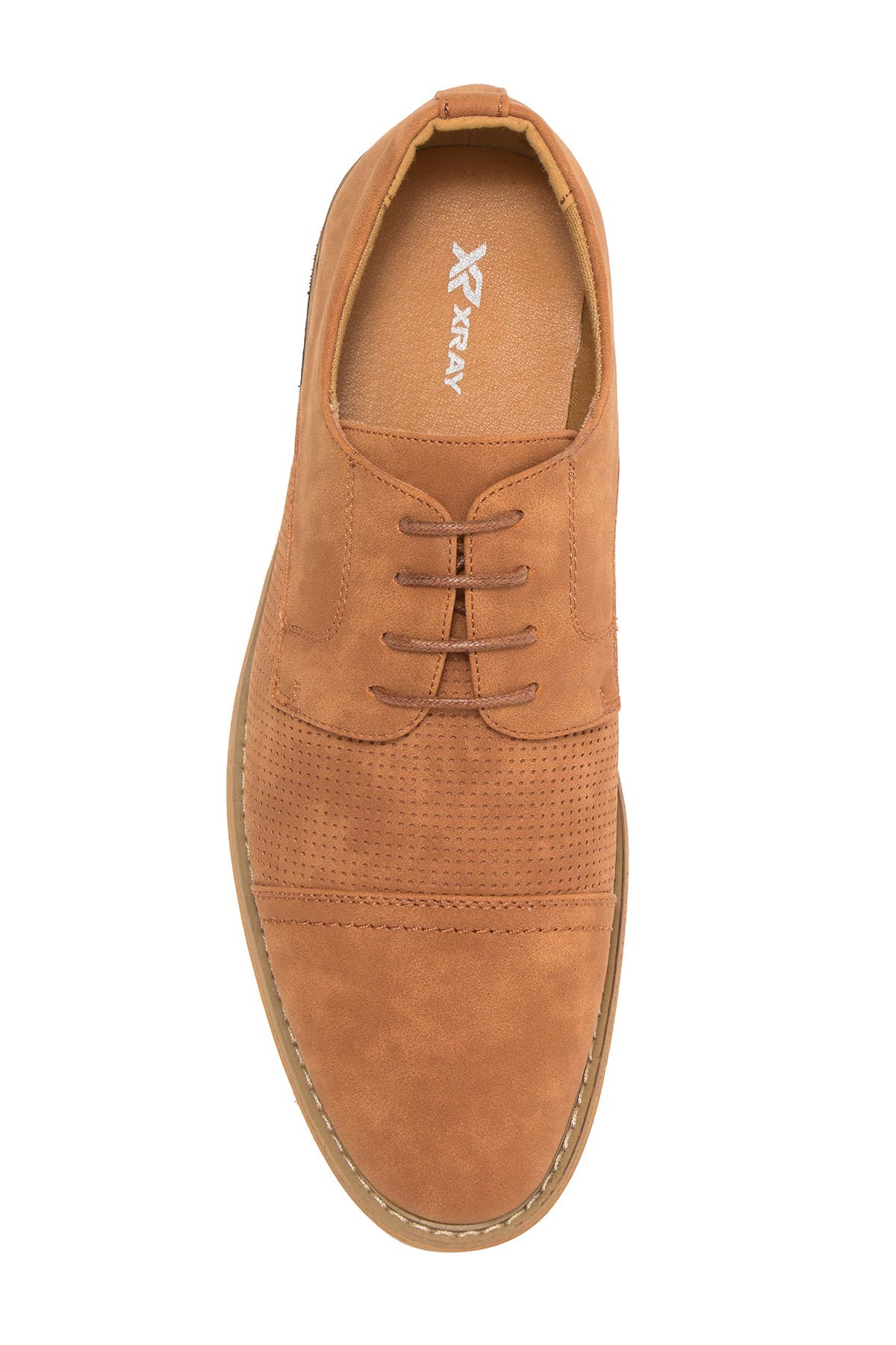 XRAY Casual Perforated Cap Toe Derby, Alternate, color, 
