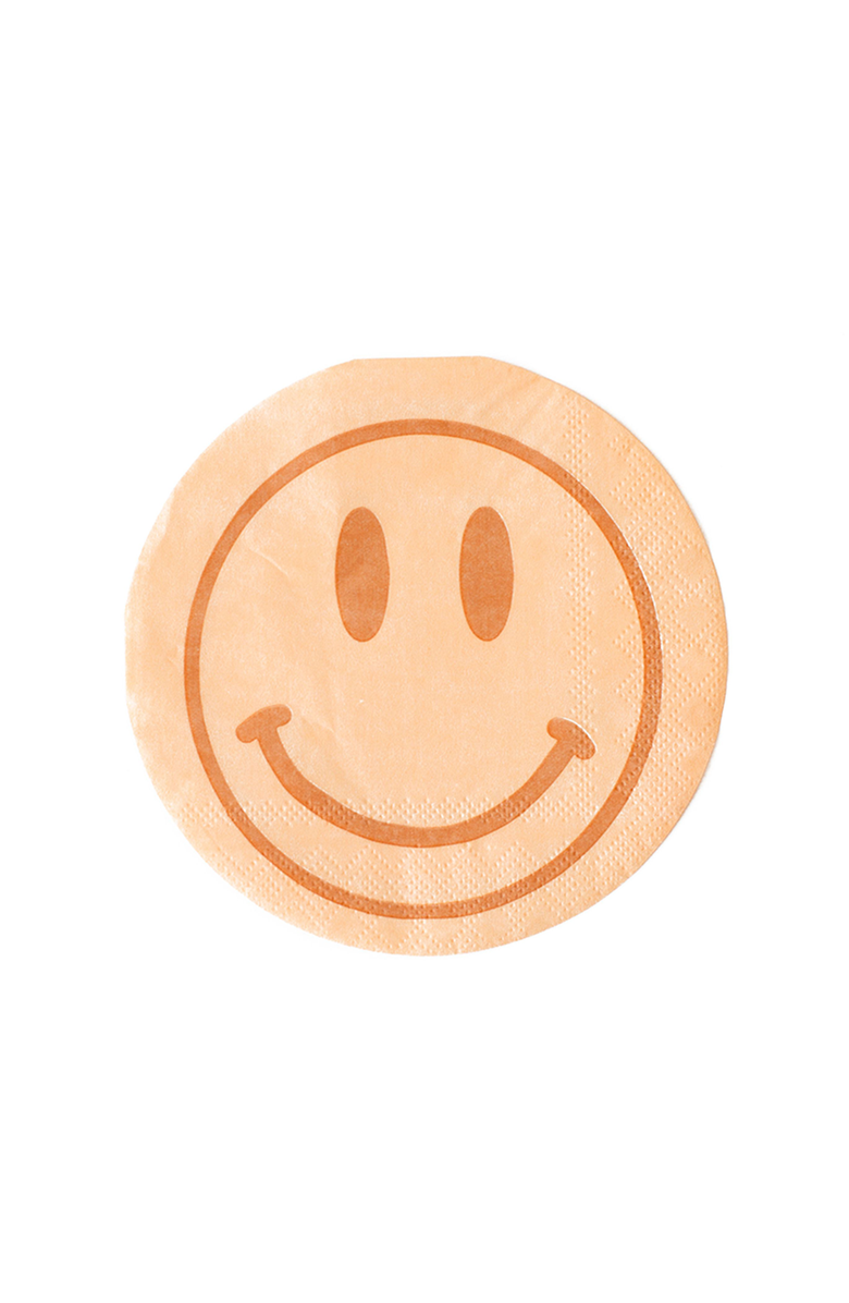 Jollity & Co Peace & Love Smile Cocktail Napkins, Main, color, Assorted Pre-Pack