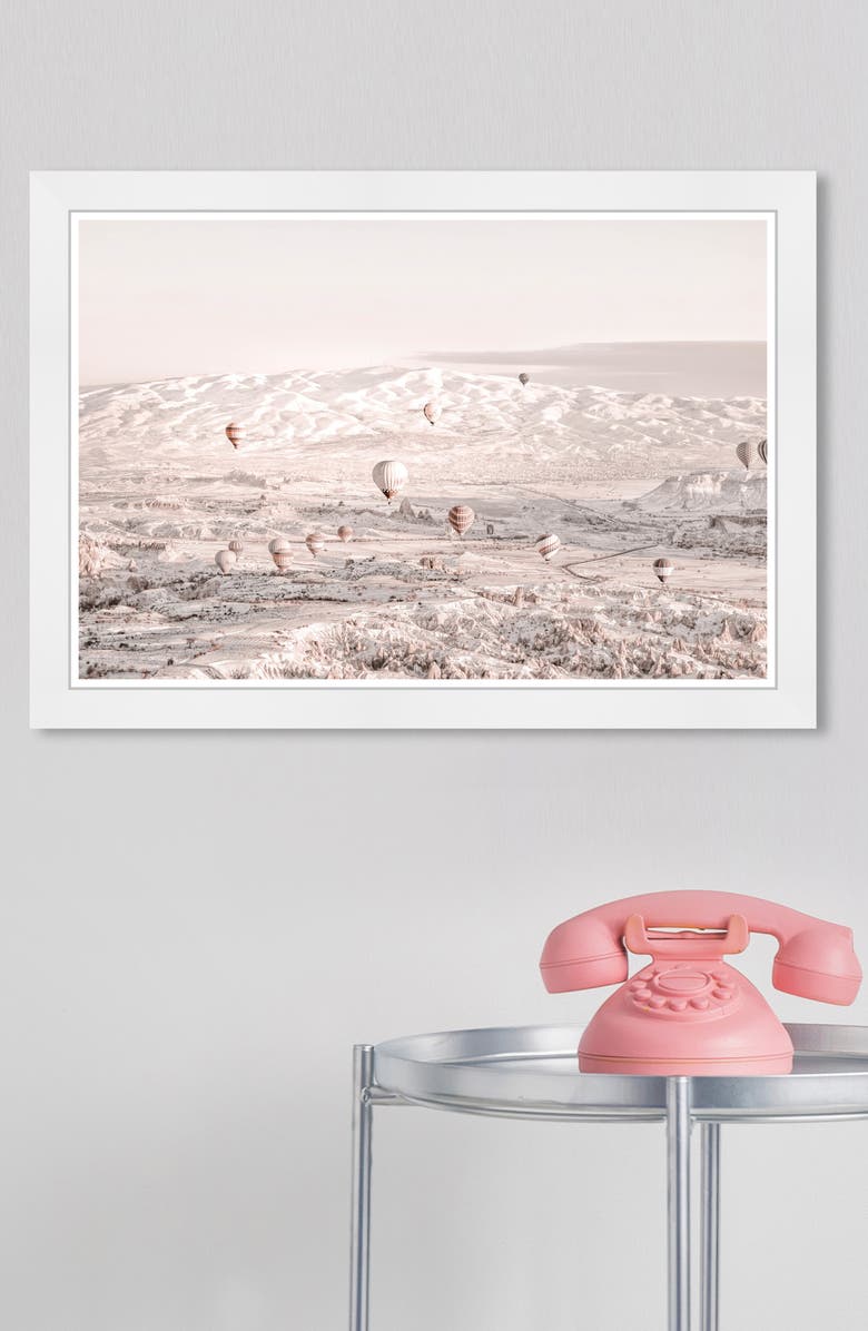 Wynwood Studio PRINTS Balloon Framed Wall Art, Alternate, color, White