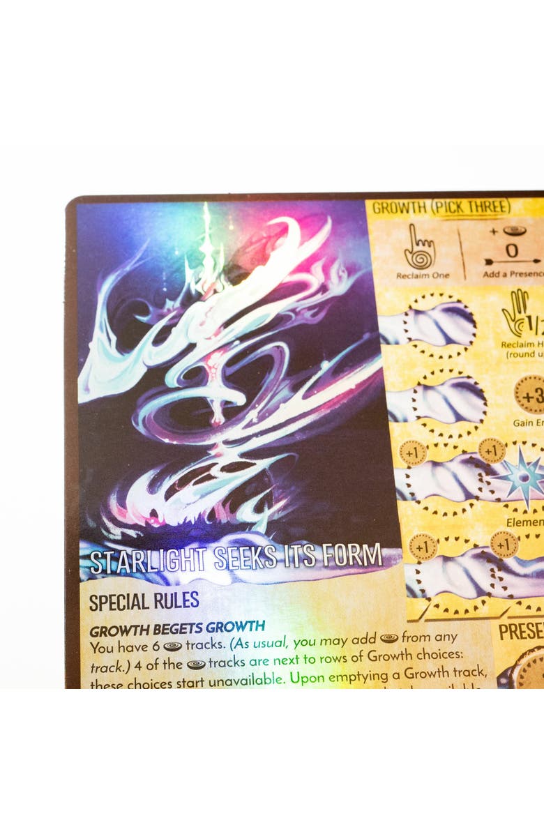 Greater Than Games Spirit Island Jagged Earth Premium Foil Spirit Panels, Alternate, color, Multicolored