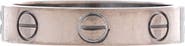 Pre-Owned Cartier Love Wedding Band Ring 18K White Gold