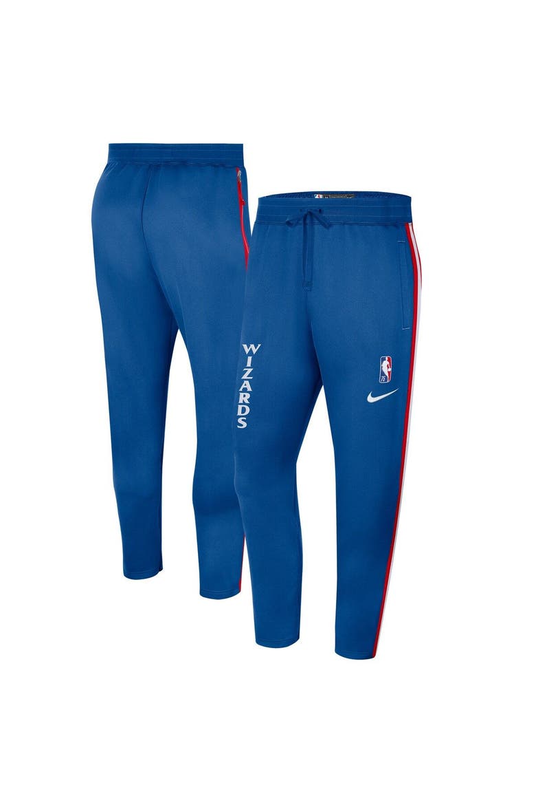 Men's Nike Blue Washington Wizards 2021/22 City Edition Therma Flex Showtime Pants, Main, color, Blue