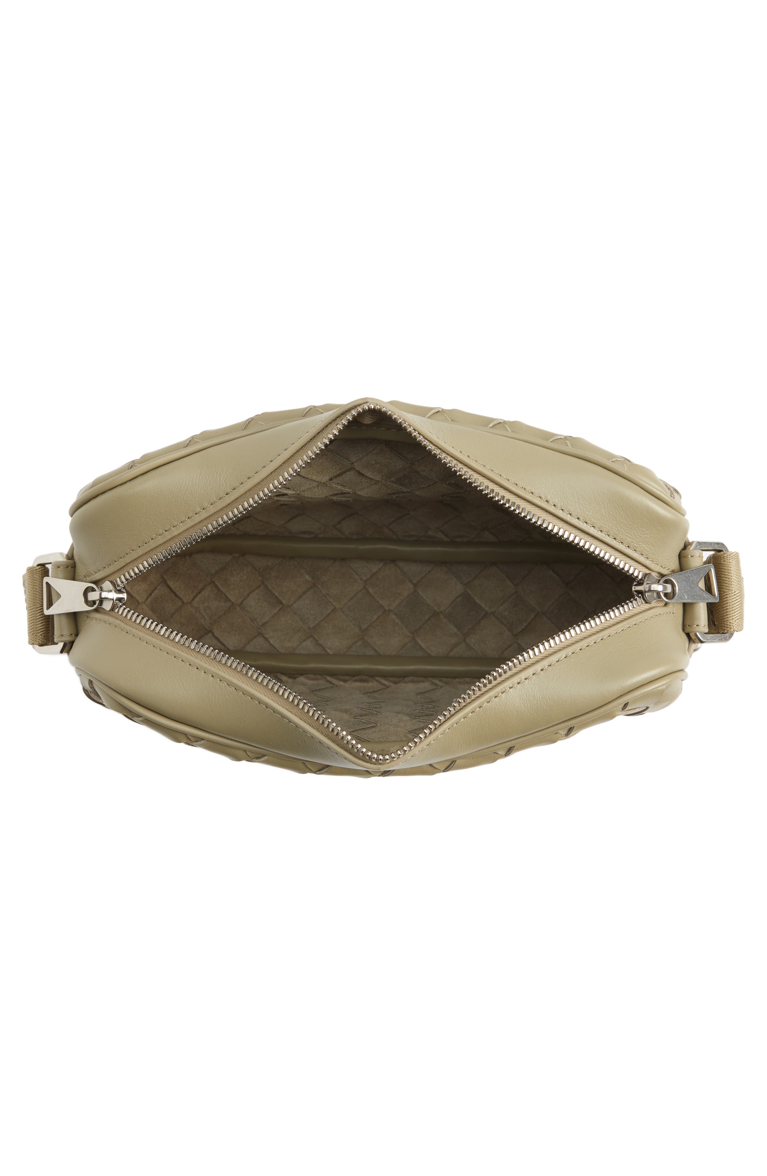 Bottega Veneta Classic Intrecciato Leather Camera Bag, Alternate, color, 