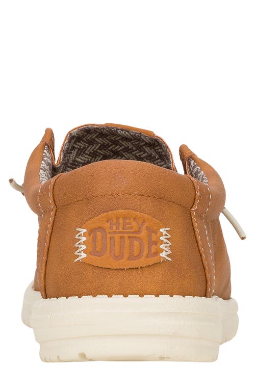 Hey Dude Wally Classic Lace-up In Brown