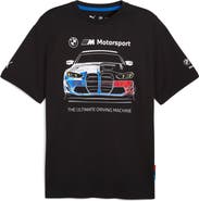 PUMA BMW Cotton Graphic T-Shirt