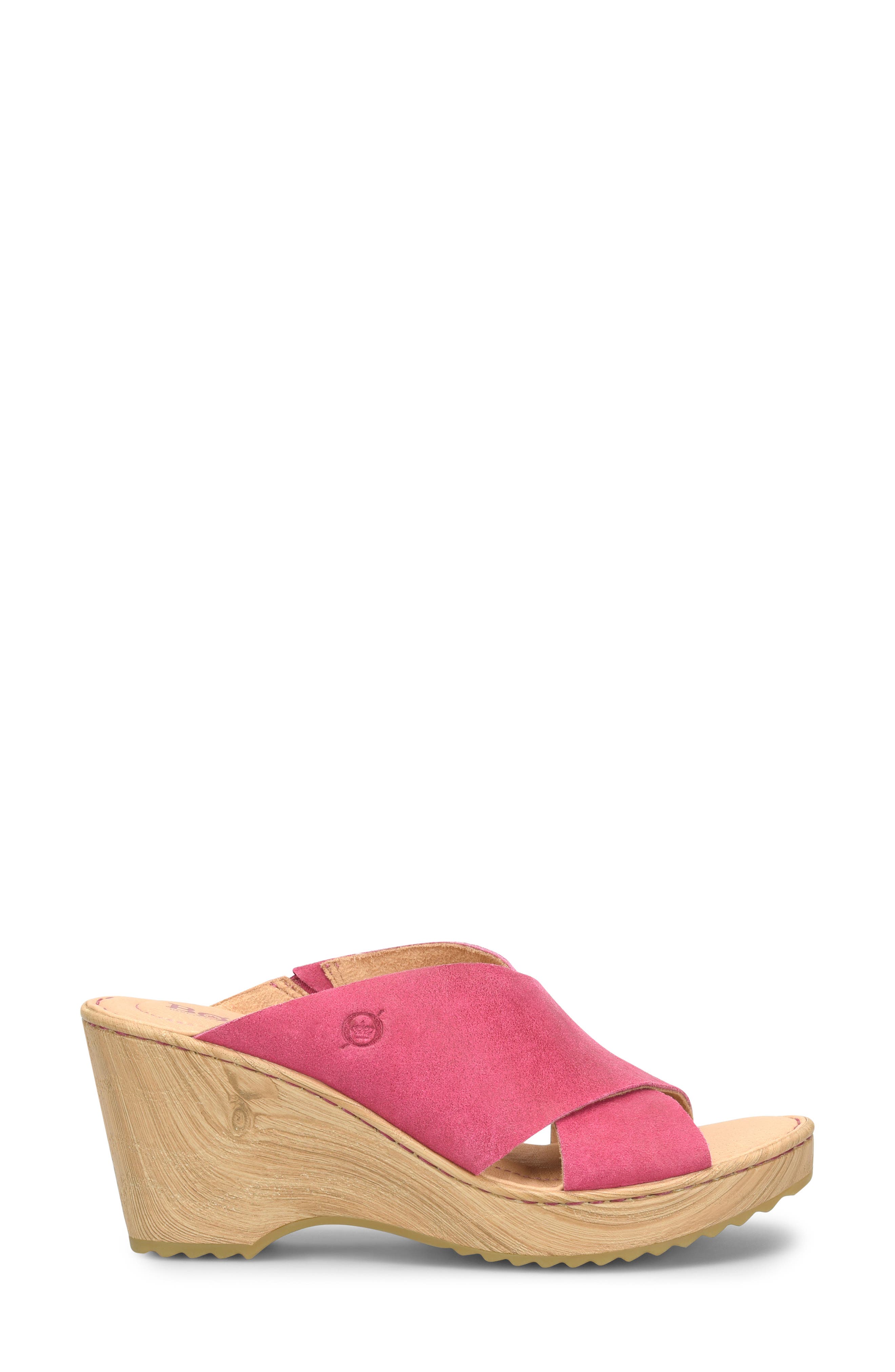 Børn Nora Wedge Sandal, Alternate, color, 