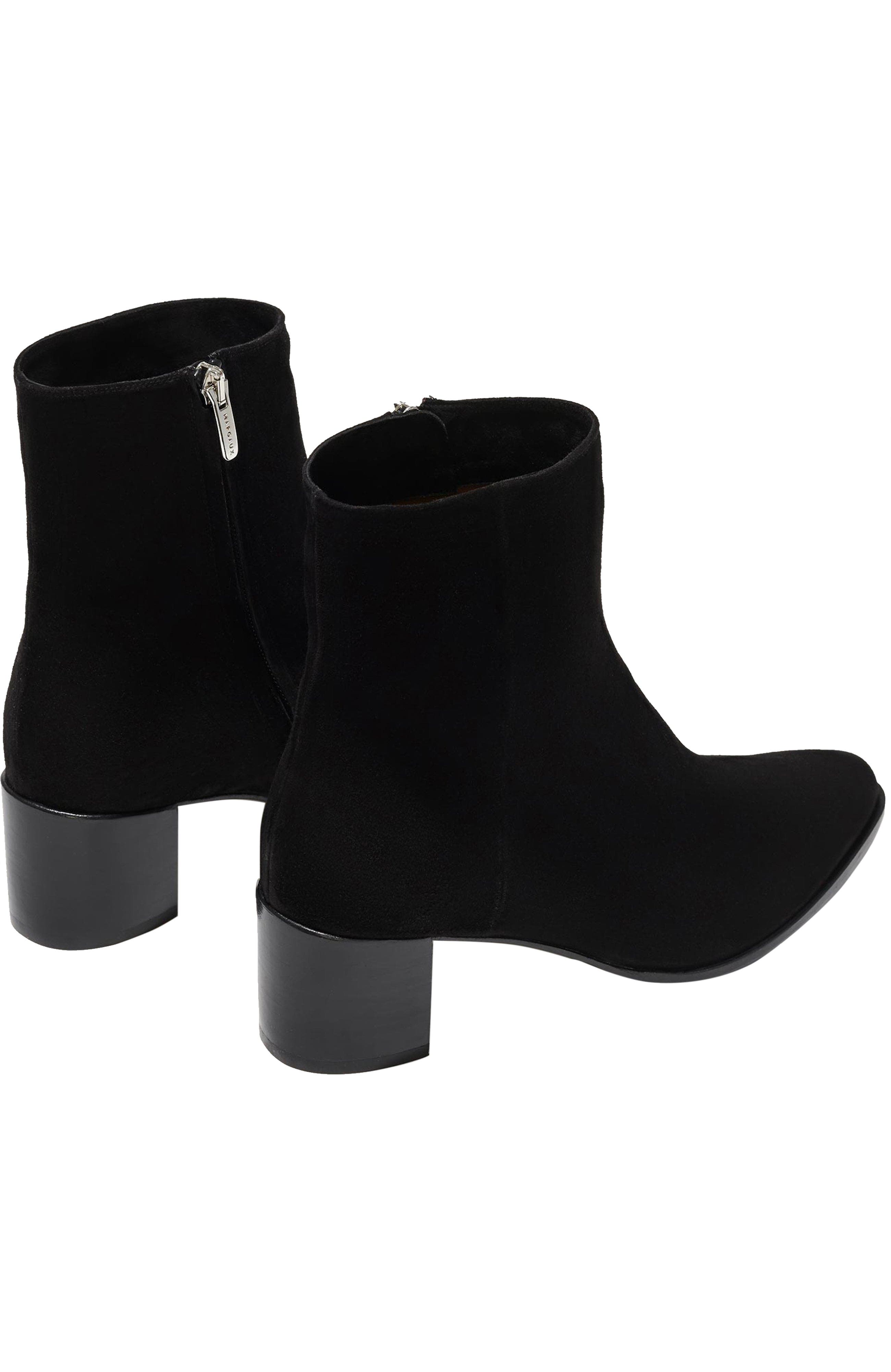 The Downtown Boot, Alternate, color, Black Suede