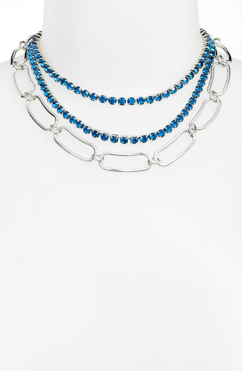 Open Edit Set of 2 Necklaces, Alternate, color, 