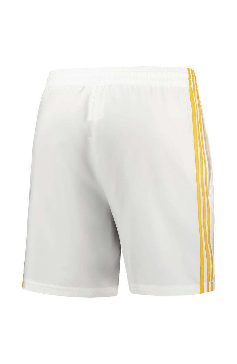 adidas Men's adidas White Real Madrid DNA Shorts, Alternate, color,
