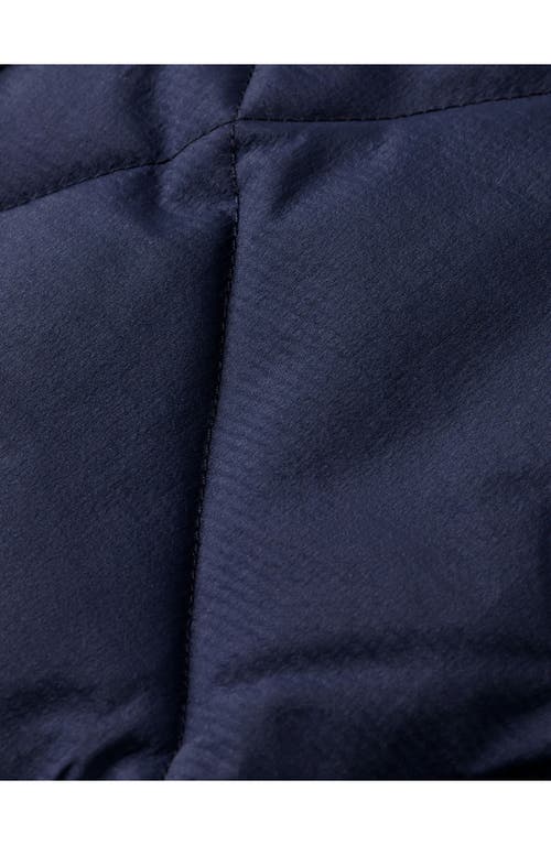 Scotch & Soda Kids' Insulated Hooded Puffer Coat In Blue