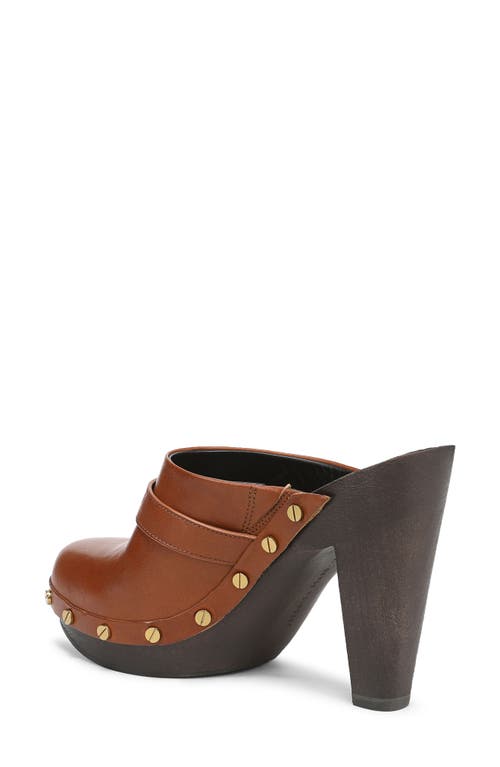 Veronica Beard Giana Platform Clog In Brown