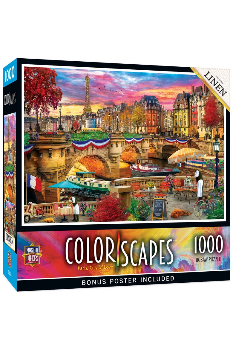 Paris, City of Love 1000 Piece Puzzle, Main, color, Multicolor