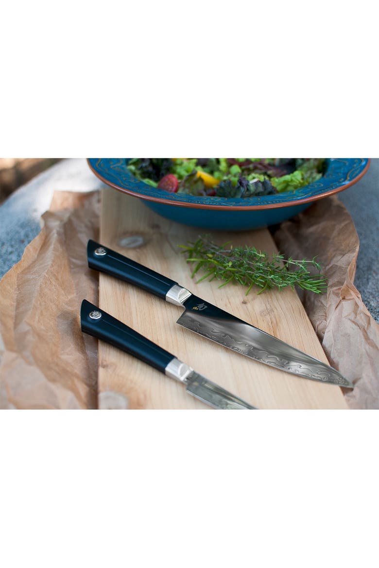 Sora Chef's 6" Knife, Alternate, color, BLACK