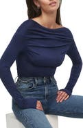 Favorite Daughter The Get Him Back Ruched Top