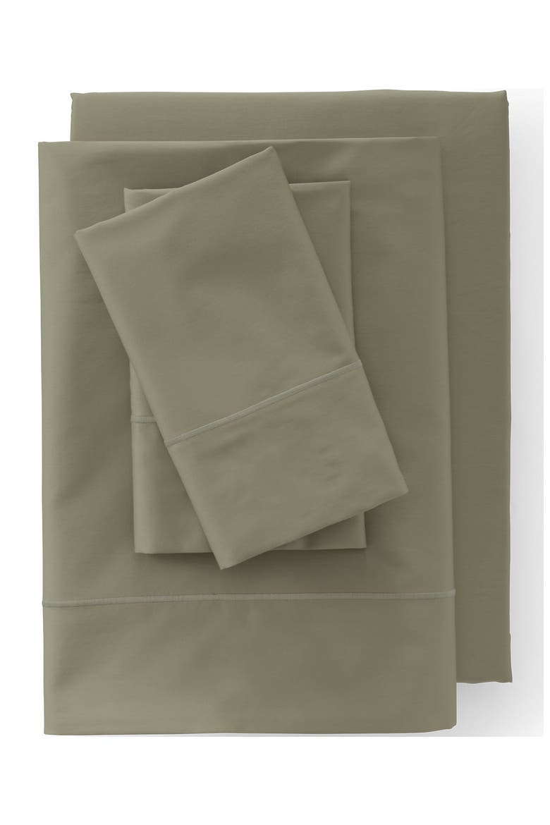 400 Thread Count Premium Supima Cotton No Iron Pillow Cases, Main, color, River Stone Green