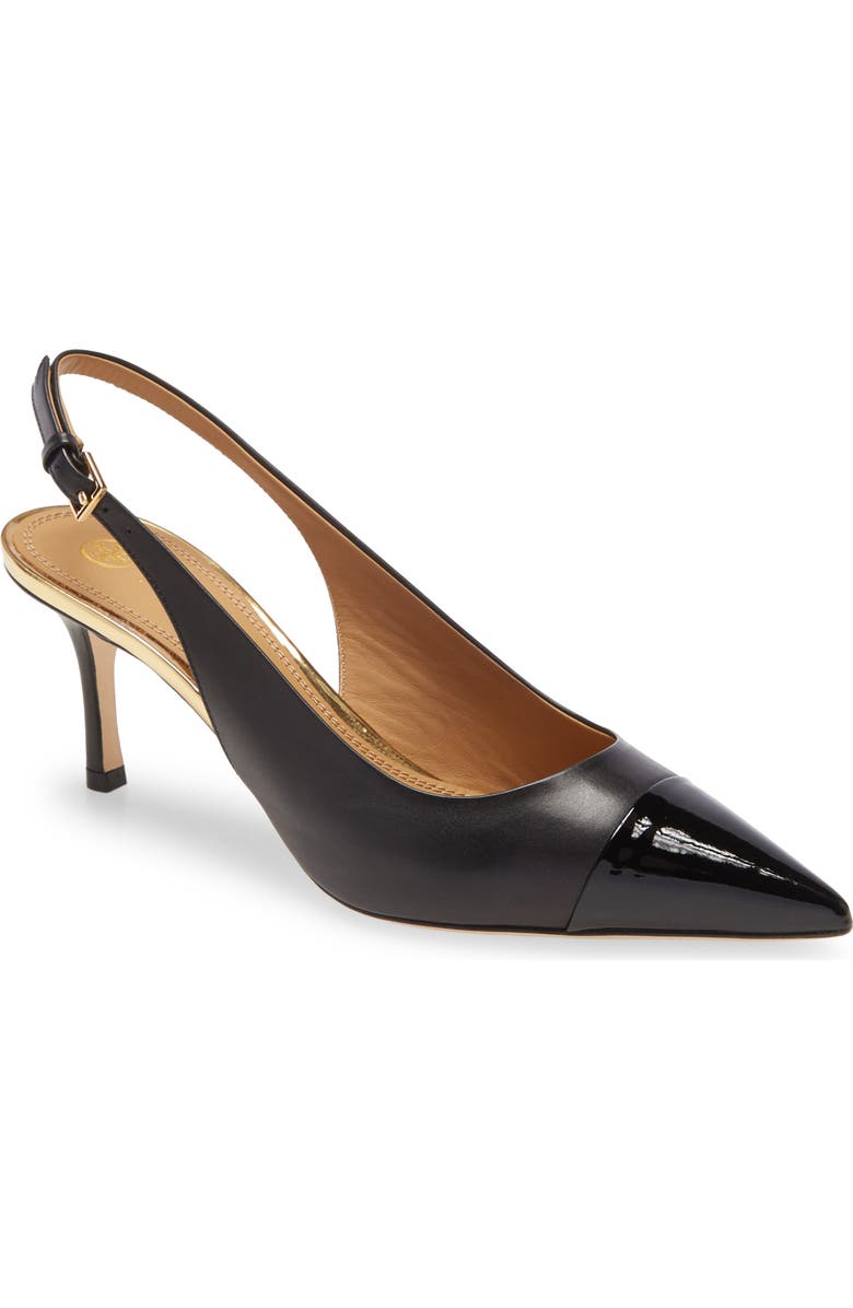 Tory Burch Penelope Cap Toe Slingback Pump, Main, color,