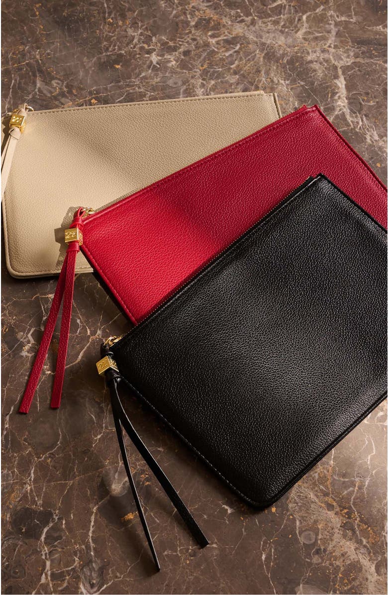 Katie Loxton Tassel Charm Pouch, Alternate, color, Black