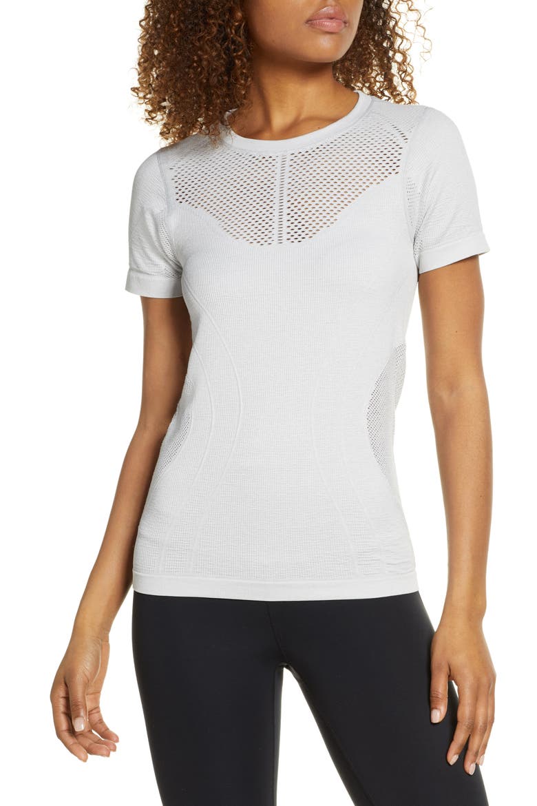 Seamless Shirt, Main, color, GREY HEATHER