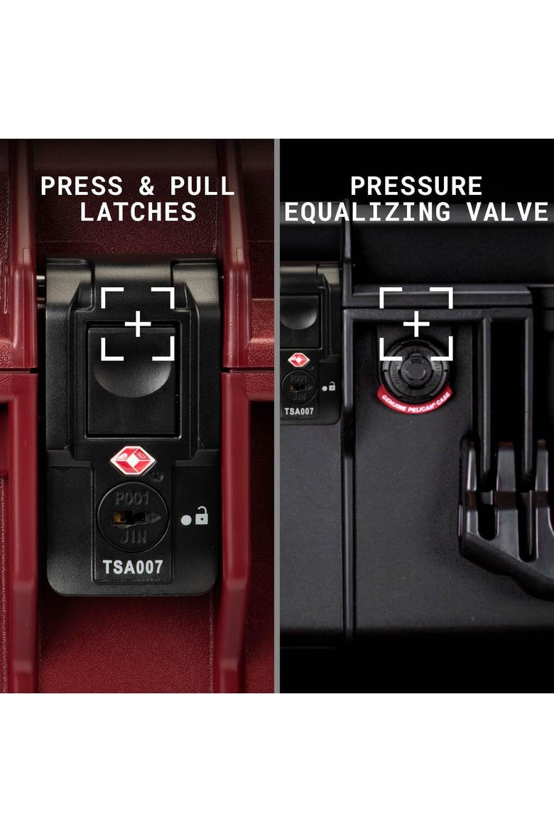 Air 1615 Travel Case  Suitcase Luggage, Alternate, color, Black
