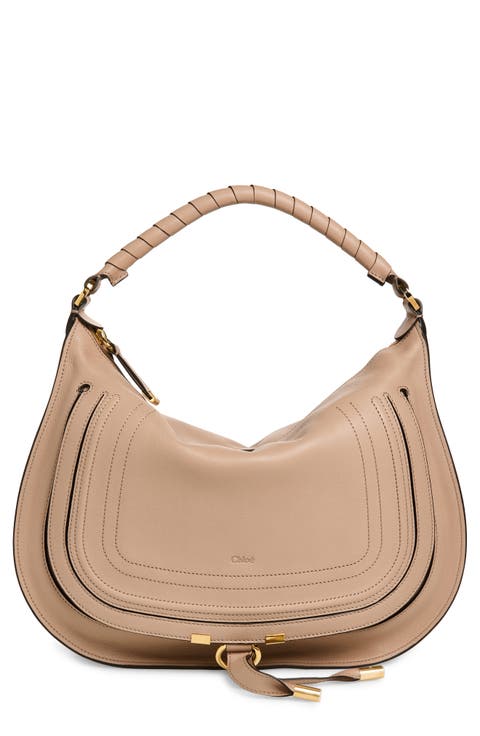 Medium Marcie Suede Shoulder Bag