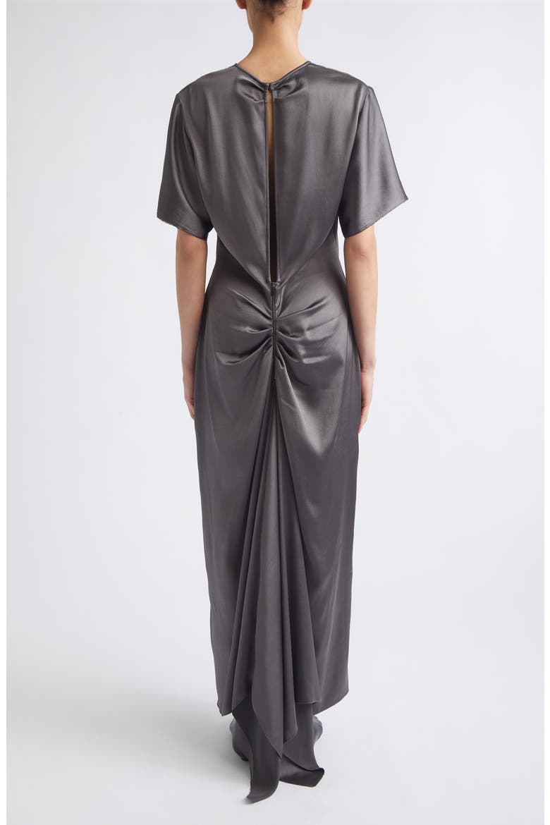 Imogen Fluid T-Shirt Dress, Alternate, color, SLATE GREY