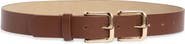 Steve Madden Double Buckle Belt