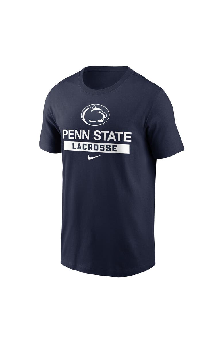 Nike Men's Nike Navy Penn State Nittany Lions Lacrosse T-Shirt, Alternate, color, Navy