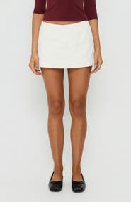 Princess Polly Stefenie Low Rise Denim Skort