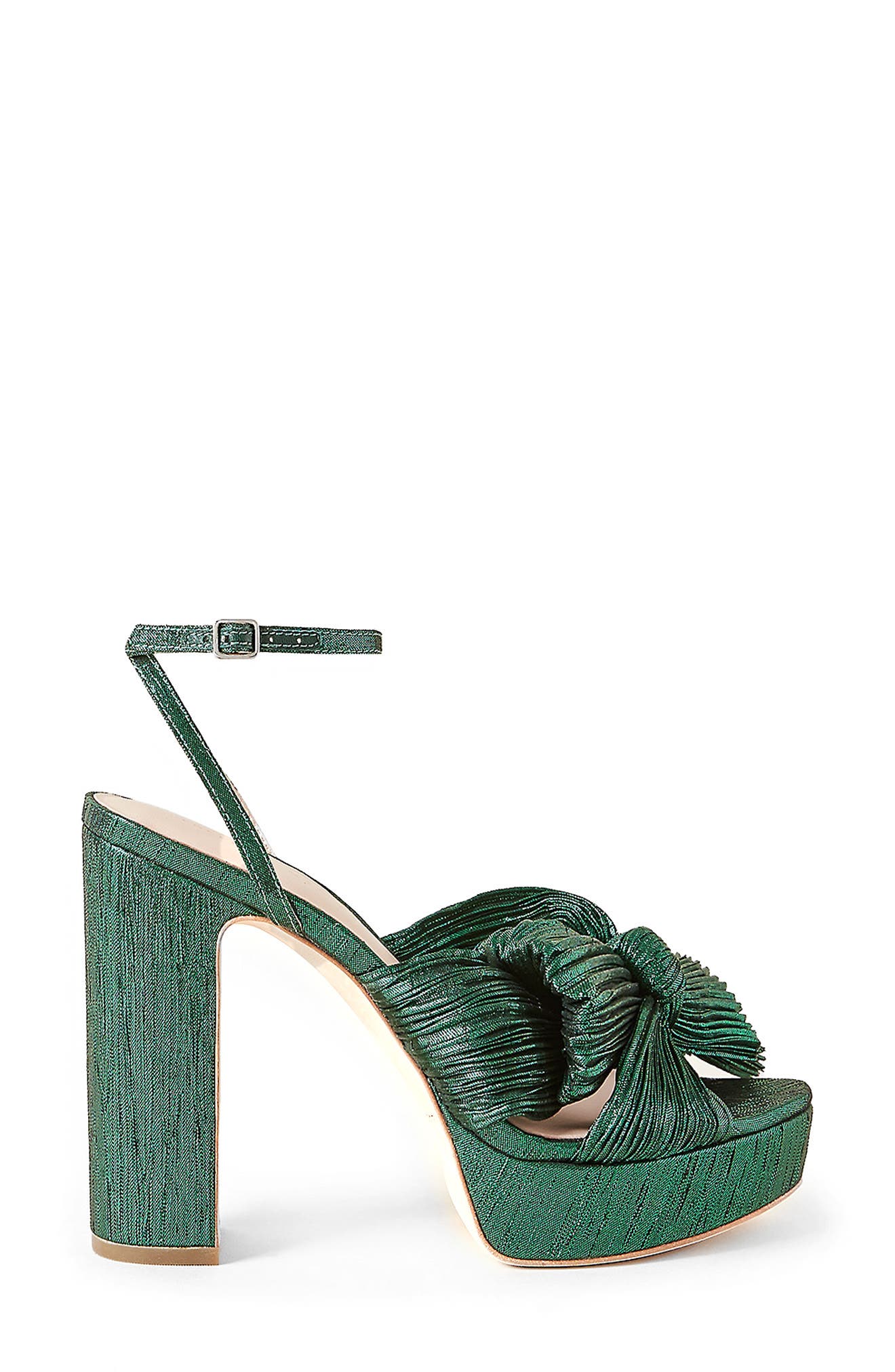 Loeffler Randall Natalia Platform Sandal, Alternate, color, Emerald