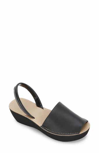 Fine Glass Platform Sandal