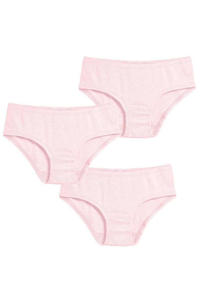 City Threads USA-Made Baby Girls Soft Cotton Brief 3-Pack, Main, color, 
