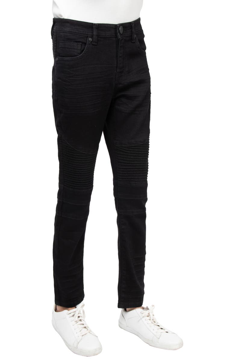 XRAY Moto Distressed Fashion Jeans, Alternate, color, 