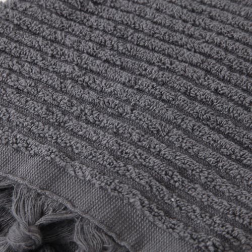 Olive And Linen Olive & Linen Ribbed Loom Terry Hand Towel