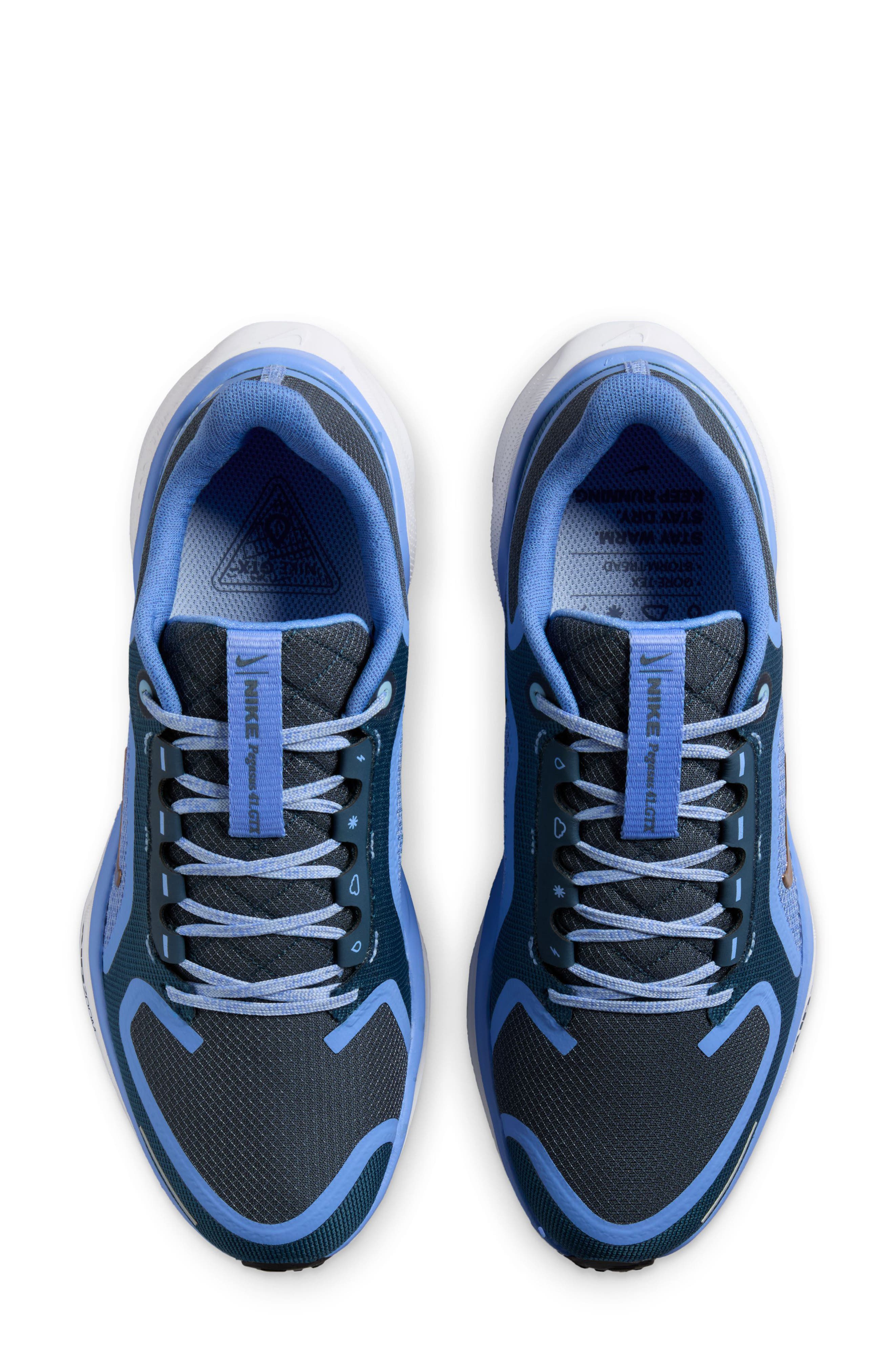 Nike Air Zoom Pegasus 41 Gore-Tex<sup>®</sup> Waterproof Running Shoe, Alternate, color, 400 Cbtbls/Mrdbrz