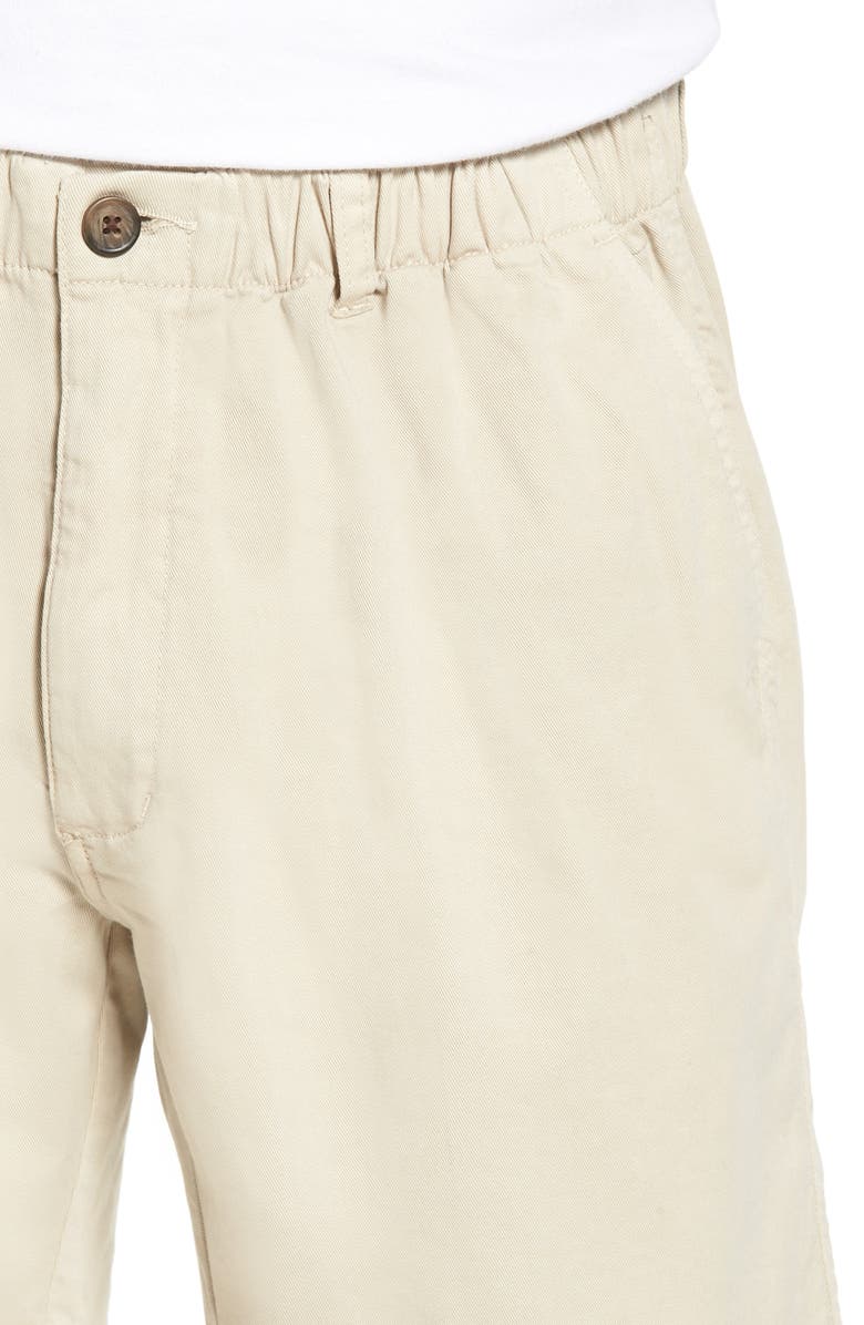 Vintage 1946 7in Snappers Elastic Waist Shorts, Alternate, color, 