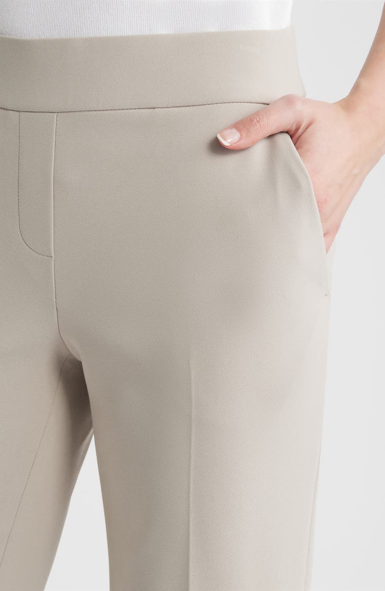 Anne Klein High Waist Bootcut Pull-On Pants, Alternate, color,