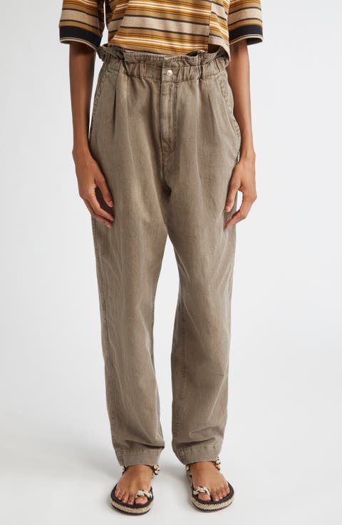 Neriah Cotton & Linen Pants