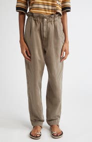 Isabel Marant Étoile Neriah Cotton & Linen Pants